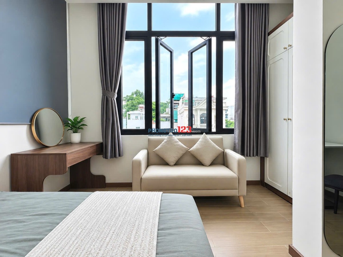 CĂN HỘ 30M² FULL NỘI THẤT, BAN CÔNG, TÁCH BẾP, MÁY GIẶT RIÊNG – LÊ ĐỨC THỌ, GÒ VẤP