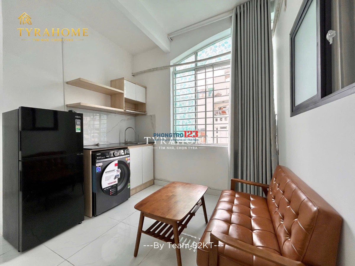 CĂN HỘ 40M² MÁY GIẶT RIÊNG, BAN CÔNG THOÁNG - HOÀNG VĂN THỤ, PHÚ NHUẬN GẦN QUẬN 1, SÂN BAY