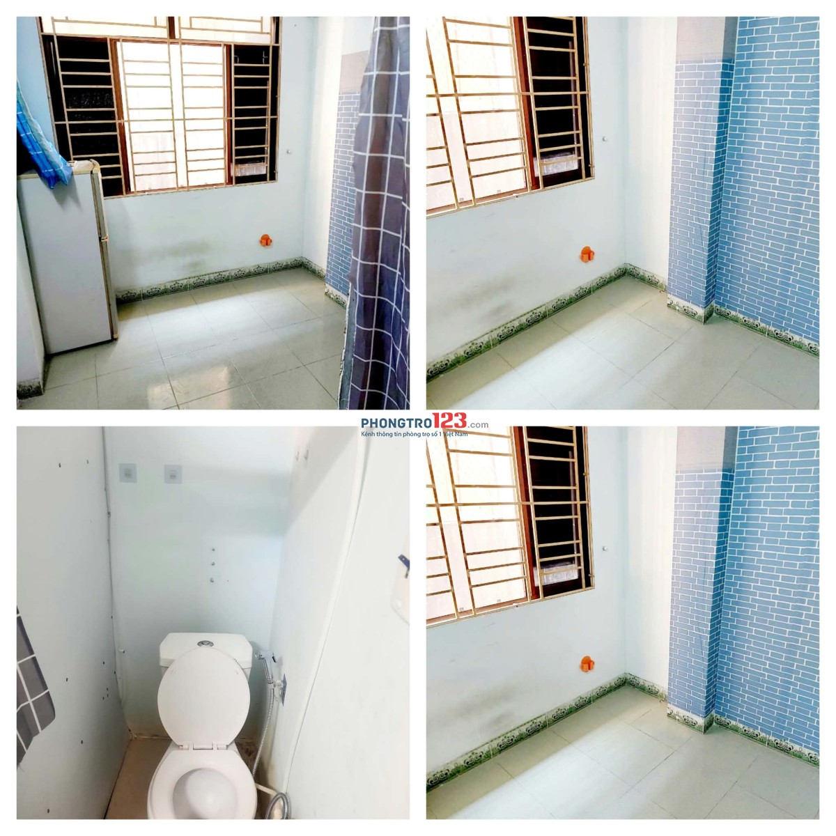 Cho Thuê Phòng Q10. Nội thất cửa sổ tolet riêng 2tr7