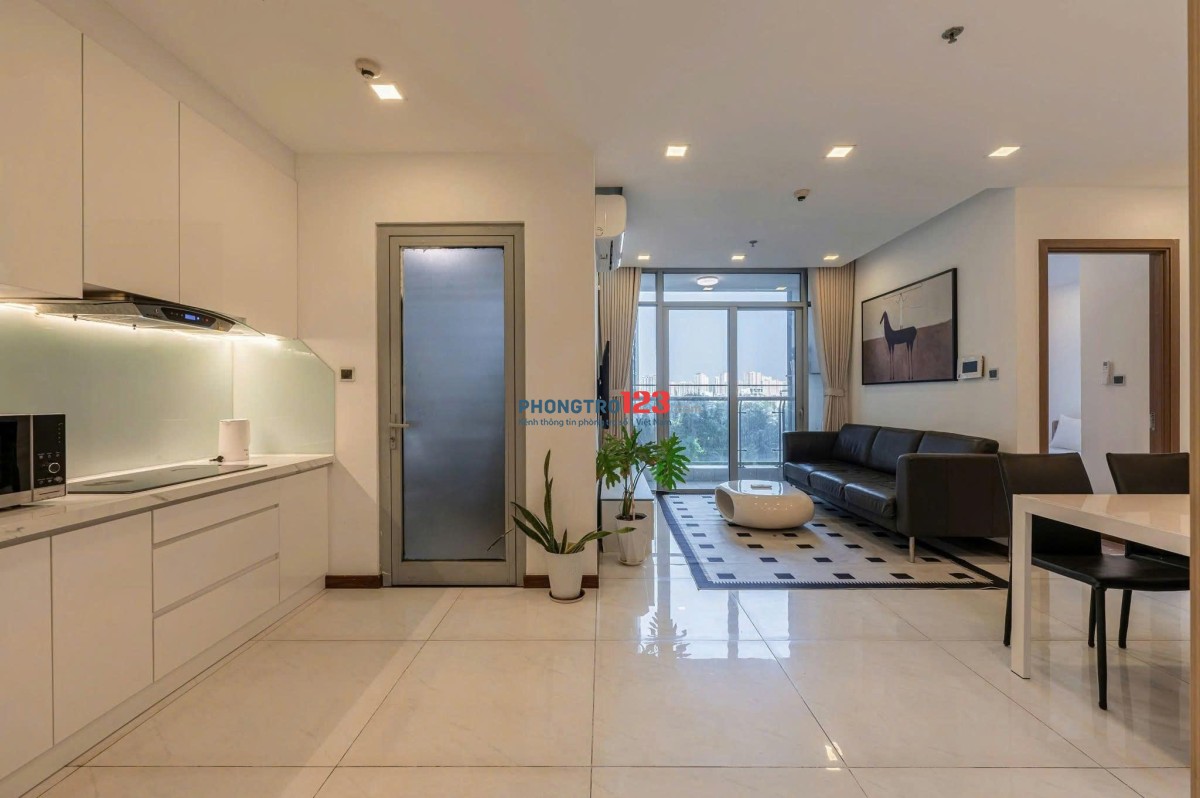 Xi grand Court- Ban công rộng, căn góc 3PN full NT Giá thuê 23 tr/th