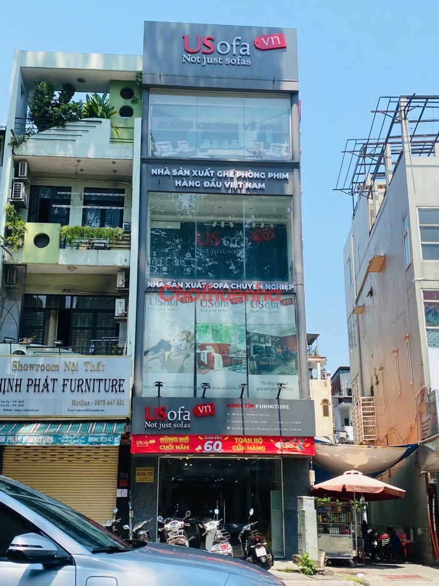 CHO THUÊ NHÀ MẶT TIỀN 114 NGÔ GIA TỰ, PHƯỜNG 9, QUẬN 10 - PHỐ NỘI THẤT