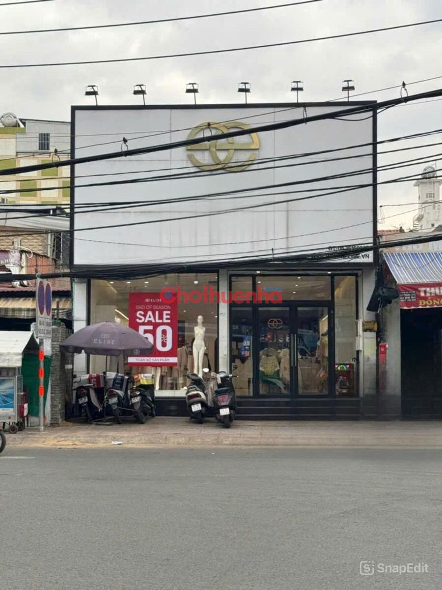 CHO THUÊ MẶT TIỀN ĐƯỜNG LÊ QUANG ĐỊNH, BÌNH THẠNH - NGANG 8M CỰC HIẾM - TRỆT SUỐT