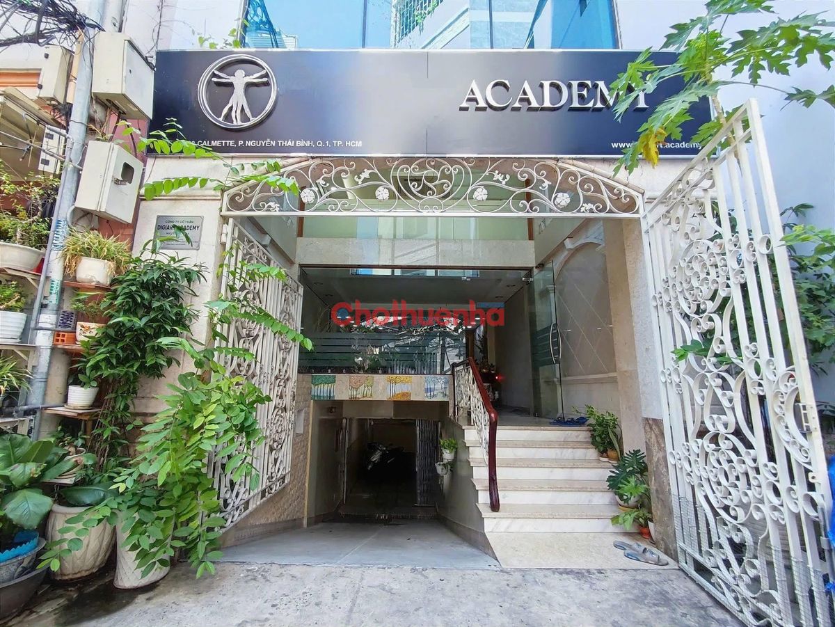 CHO THUÊ NHÀ NGUYÊN CĂN ĐƯỜNG CALMETTE, PHƯỜNG NGUYỄN THÁI BÌNH, QUẬN 1 - CÓ HẦM