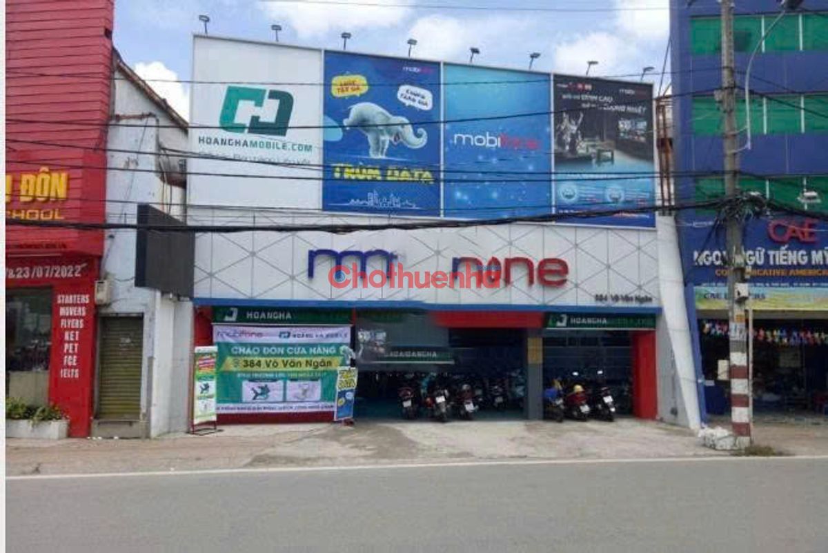 CHO THUÊ NHÀ 2 MẶT TIỀN VÕ VĂN NGÂN (600M2+), TP. THỦ ĐỨC