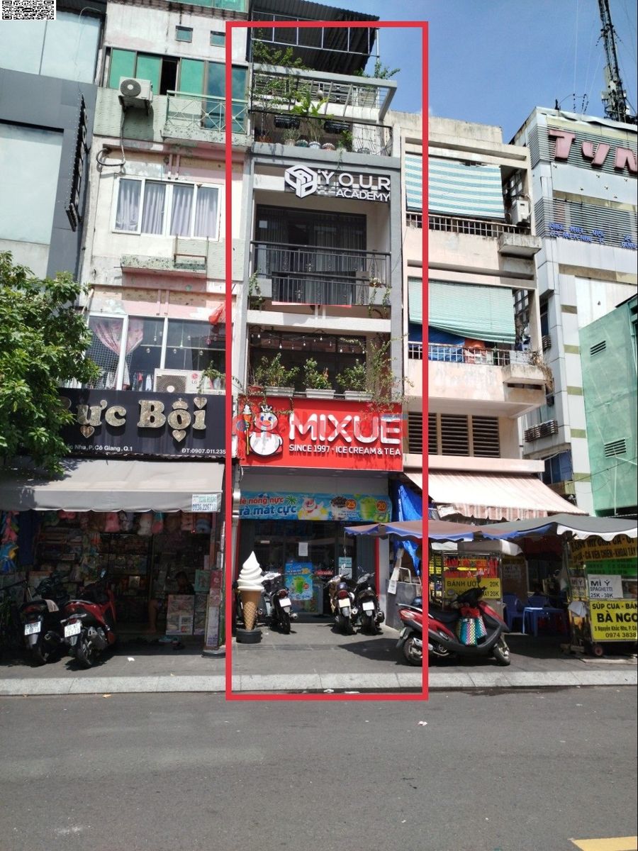 CHO THUÊ NHÀ MẶT TIỀN ĐƯỜNG NGUYỄN KHẮC NHU, PHƯỜNG CÔ GIANG, QUẬN 1