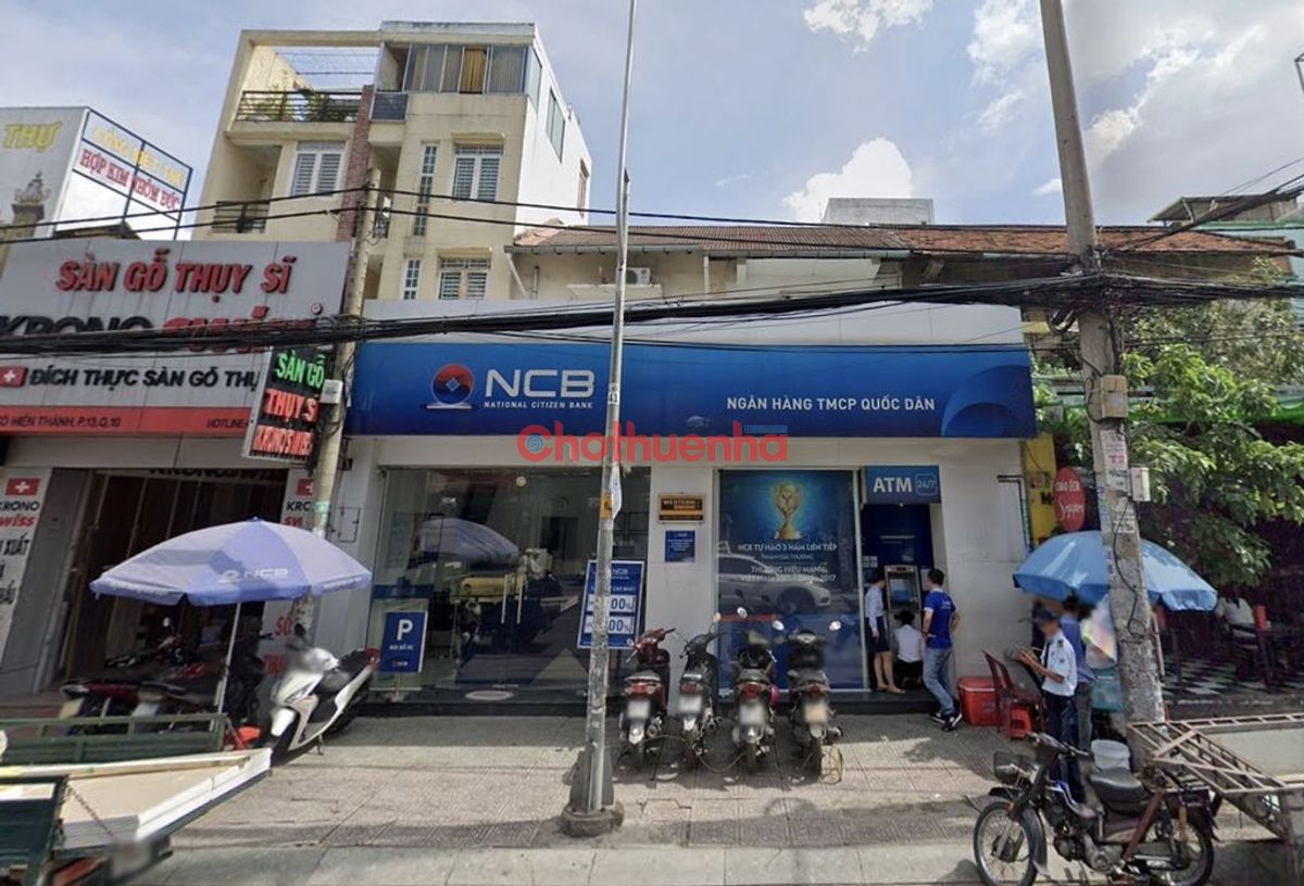 CHO THUÊ NHÀ MẶT TIỀN TÔ HIẾN THÀNH PHƯỜNG 13, QUẬN 10