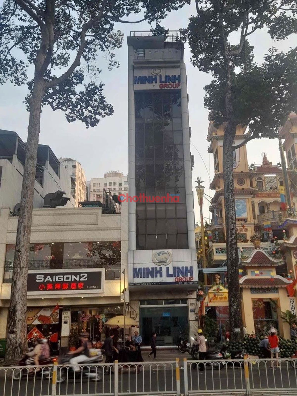 CHO THUÊ NHÀ MẶT TIỀN TRẦN HƯNG ĐẠO, PHƯỜNG 1, QUẬN 5