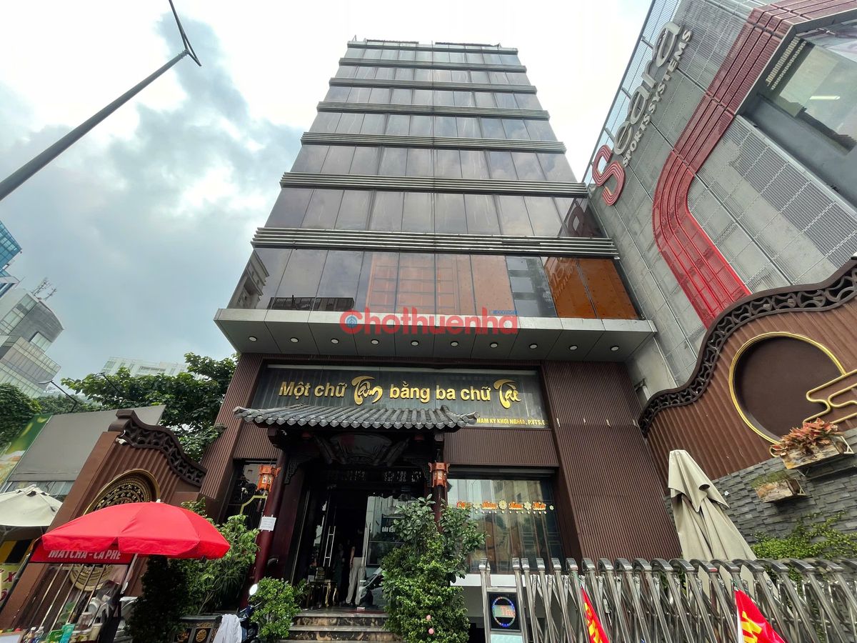 CHO THUÊ TÒA 225BIS NAM KỲ KHỞI NGHĨA - NGAY GÓC NGÃ TƯ LÝ CHÍNH THẮNG , Q3 - DTSD 1500M2