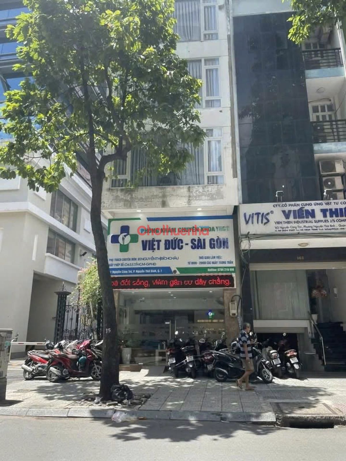 CHO THUÊ NHÀ MẶT TIỀN 161 NGUYỄN CÔNG TRỨ, PHƯỜNG NGUYỄN THÁI BÌNH, QUẬN 1