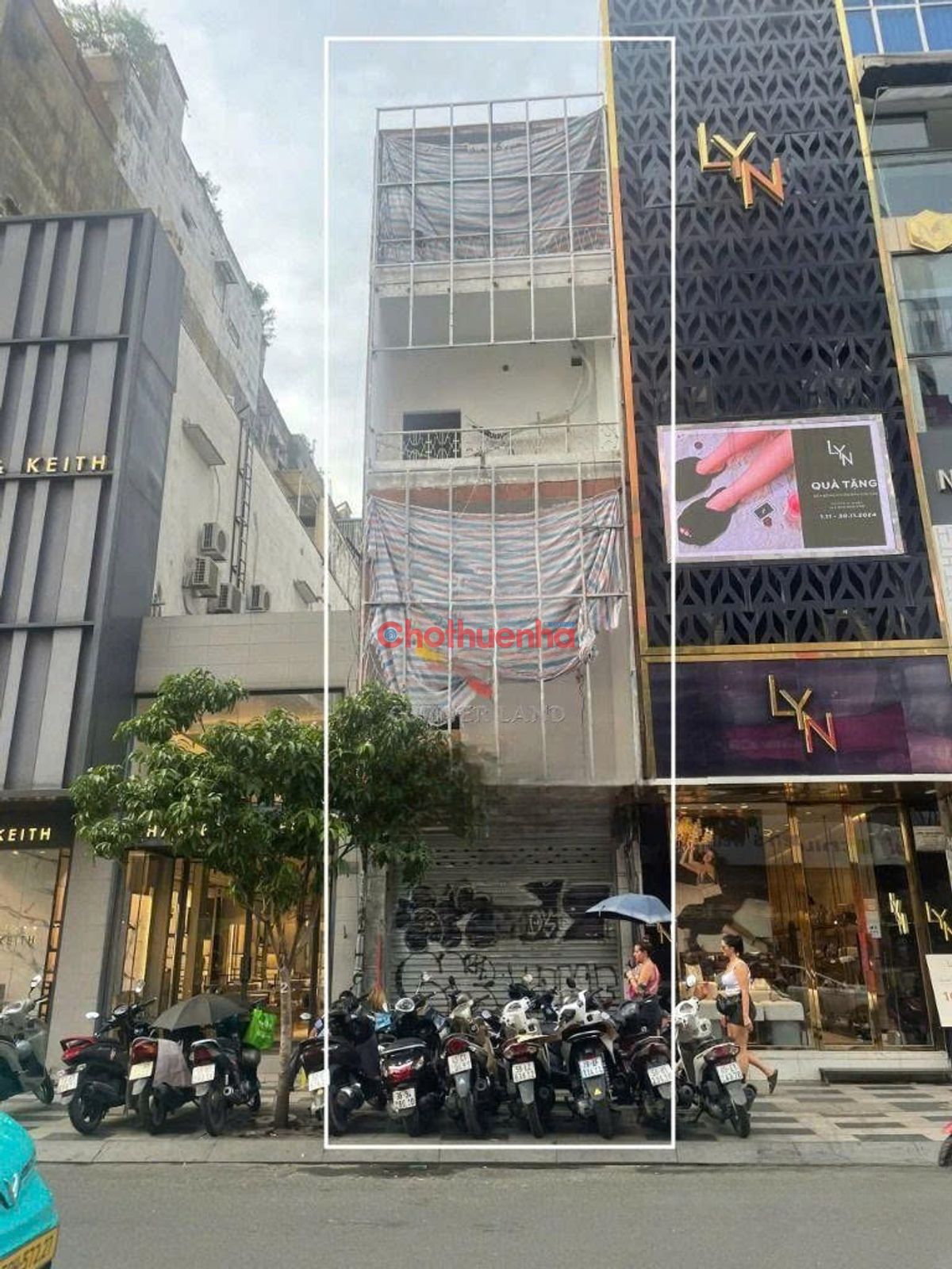 CHO THUÊ NHÀ NGUYÊN CĂN TẠI SỐ 16 NGUYỄN TRÃI, PHƯỜNG BẾN THÀNH, QUẬN 1, DT : 4X20M