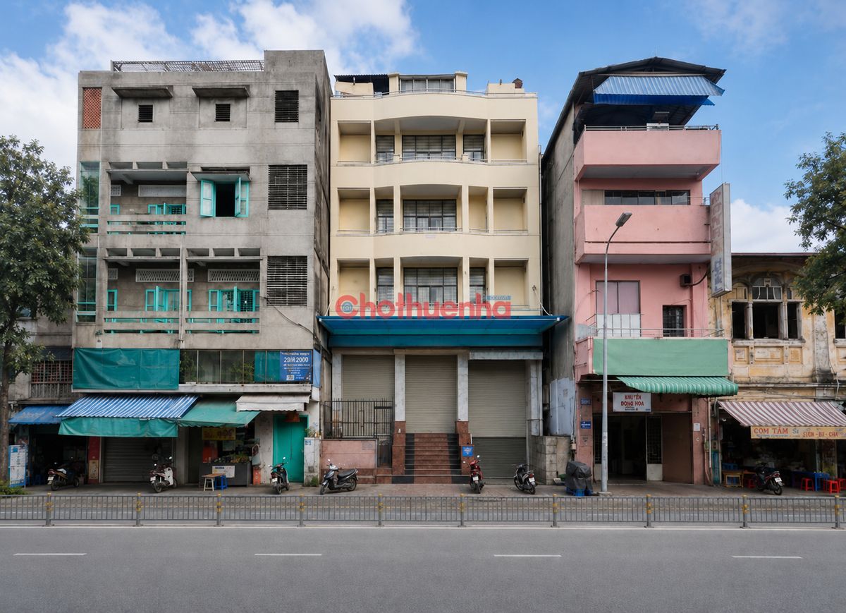 CHO THUÊ NHÀ MẶT BẰNG KINH DOANH ĐƯỜNG PHÙNG HƯNG, PHƯỜNG 14, QUẬN 5