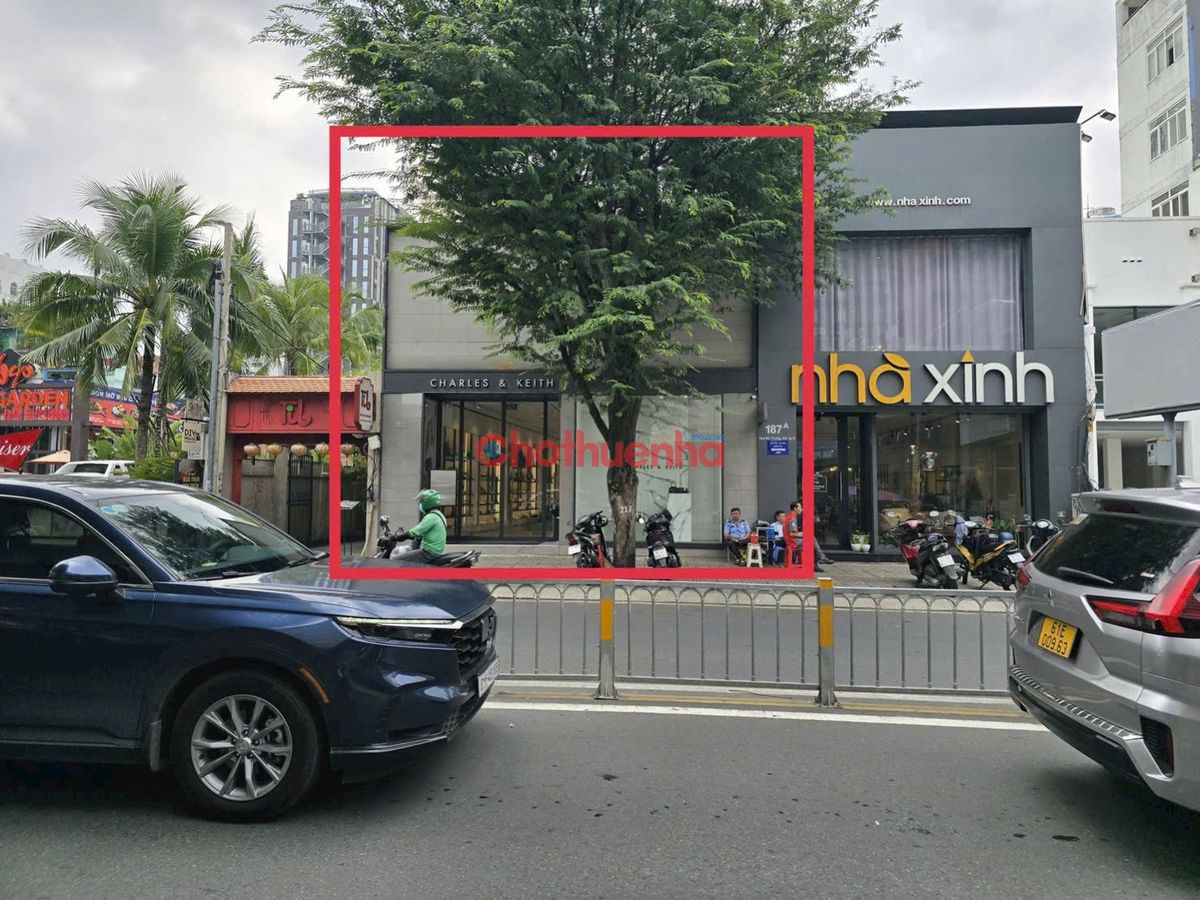 CHO THUÊ NHÀ MẶT TIỀN ĐƯỜNG HAI BÀ TRƯNG – QUẬN 3, 8X21M, KD TỰ DO