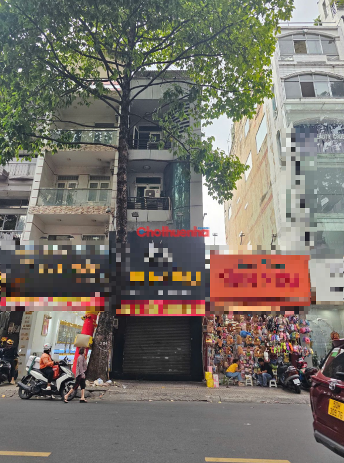 CHO THUÊ NHÀ MẶT TIỀN NGUYỄN TRÃI, PHƯỜNG 7, QUẬN 5, DT: 4X17M