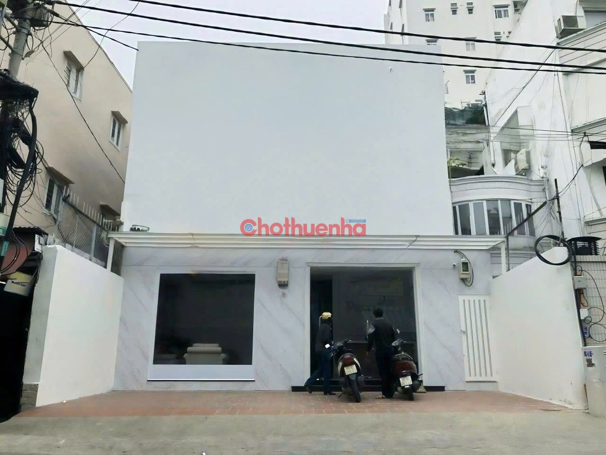CHO THUÊ NHÀ MẶT TIỀN ĐƯỜNG LƯƠNG HỮU KHÁNH, QUẬN 1 - NGANG 10M. TRỆT 2 LẦU ST
