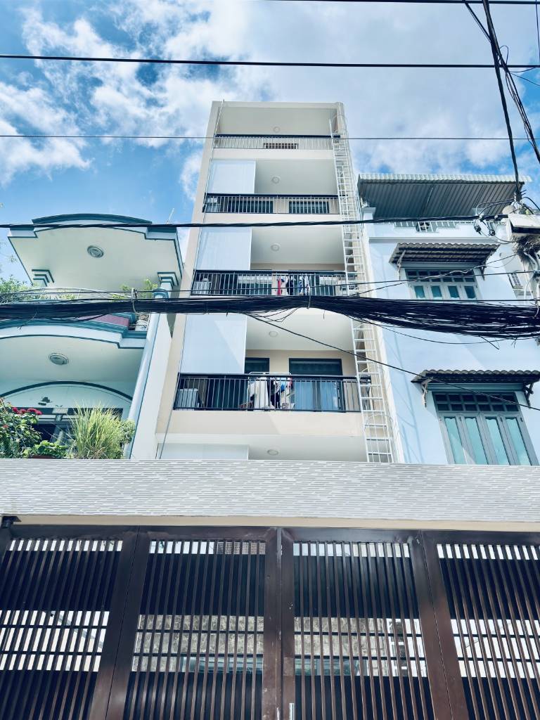 Bán tòa chdv An Nhơn, Gò Vấp, 6 tầng 11 phòng, cho thuê 55tr/tháng, giá 12,9 tỷ