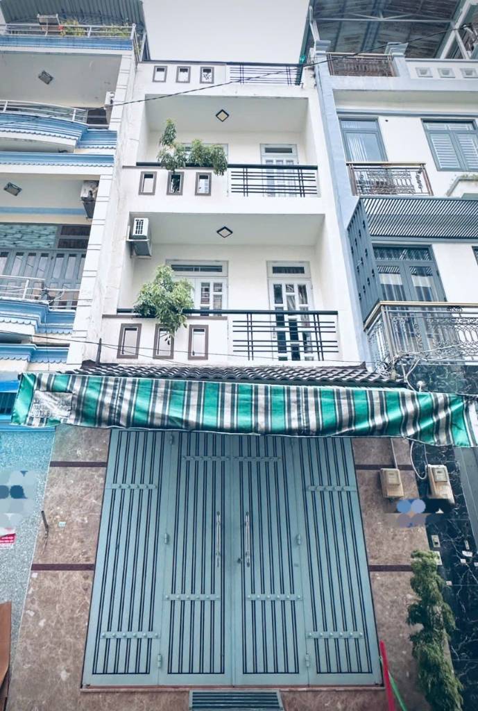 Bán nhà Phạm Văn Chiêu, Gò Vấp, hẻm xe hơi, 4 tầng, 4 phòng ngủ, 176m², giá 6,56 tỷ