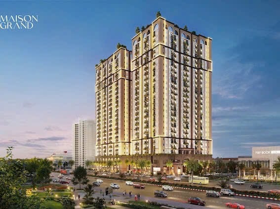 Bán căn hộ Maison Grand Phú Mỹ, cảng Cái Mép, thanh toán 15% nhận nhà Quý 2/2026