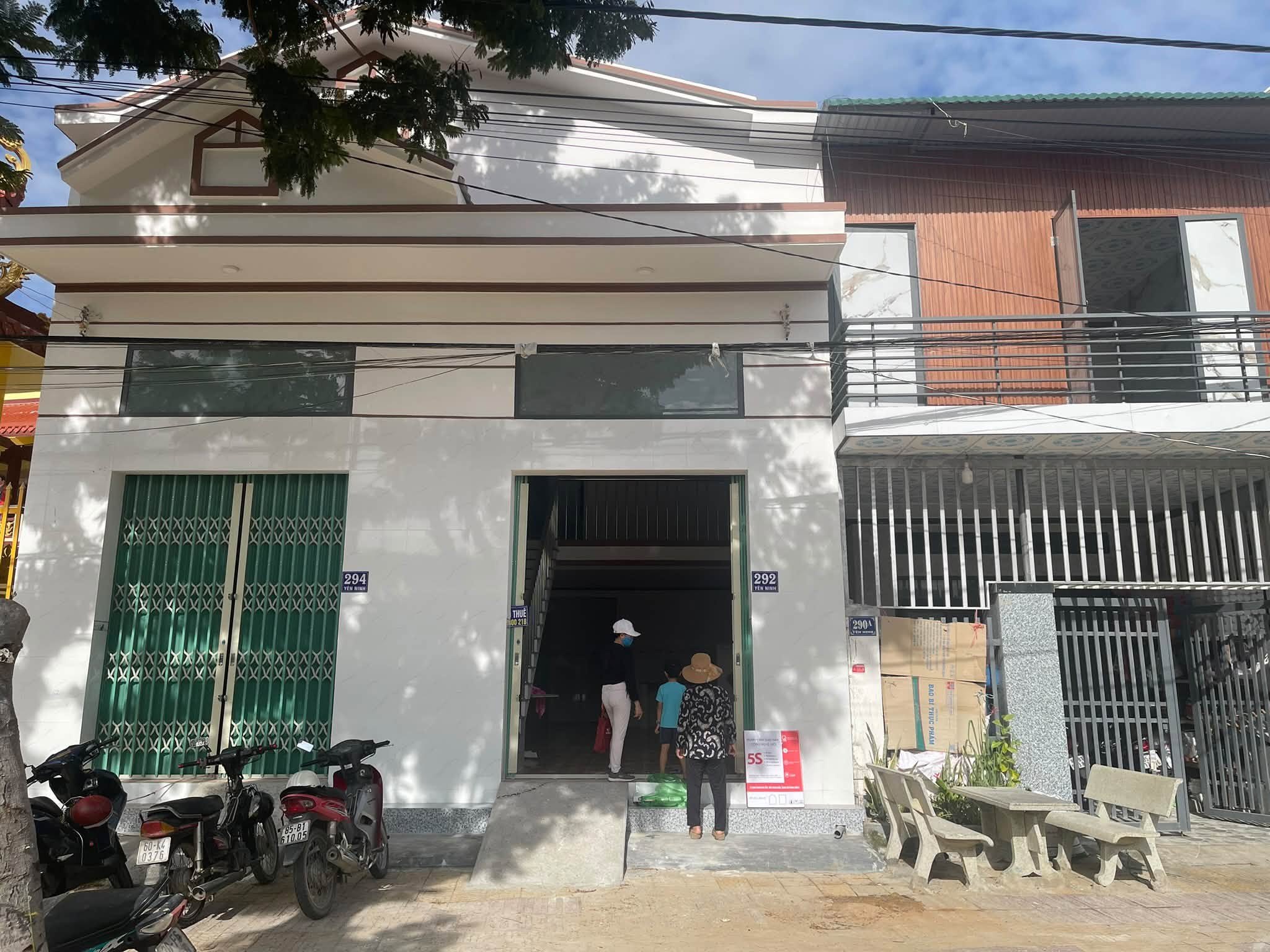Cho thuê căn nhà Mặt tiền số 294 Yên Ninh, phường Đông Hải, Thành phố Phan Rang